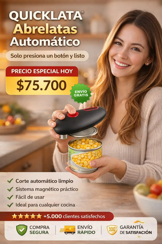 QUICKLATA® Abrelatas Electrico